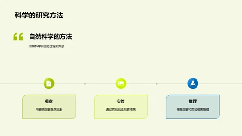 探索自然科学世界