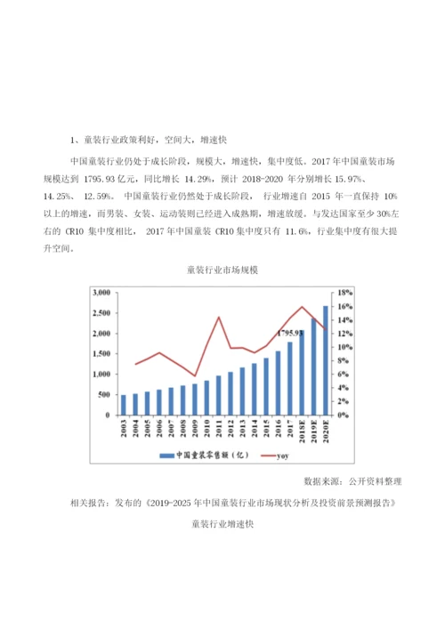 随着居民收入和消费水平的提升-童装市场发展趋势分析.docx