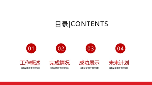 红色简约医疗医学动态PPT
