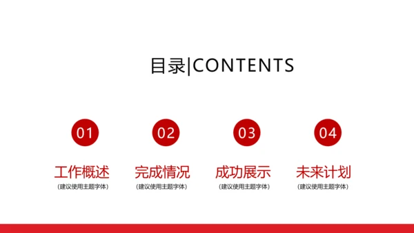 红色简约医疗医学动态PPT