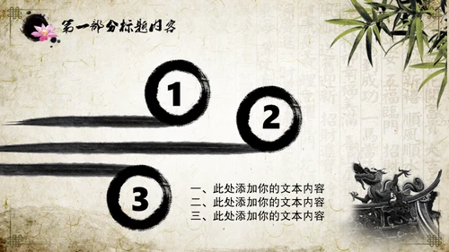 中医中药中国风国学文化通用PPT模板