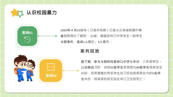 反对校园暴力构建阳光校园通用PPT模板
