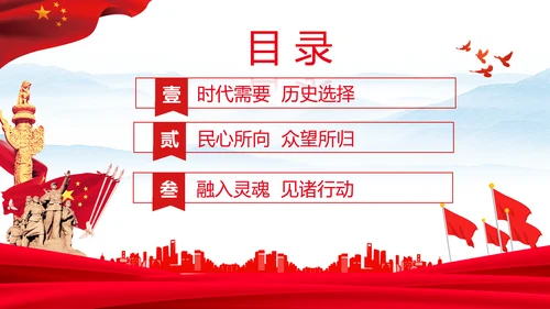 两个确立的决定性意义党支部党课PPT课件