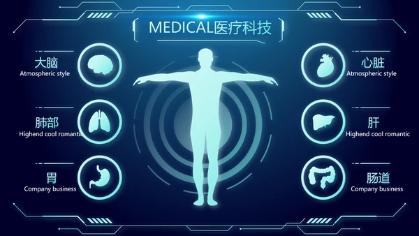 医院医疗科技信息化管理工作总结报告计划动态PPT模板