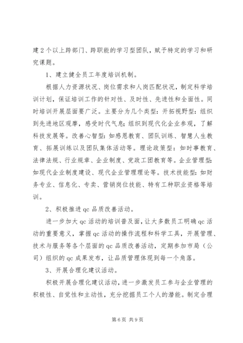 学习型组织建设方案 (3).docx