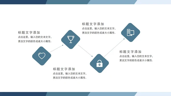 蓝色渐变毕业答辩PPT模板