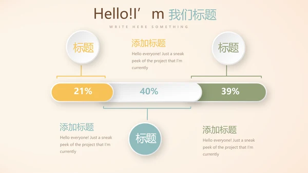 小碎花母婴童装年年终总结动态PPT