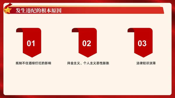 红色简约风部队法纪教育宣传课件PPT