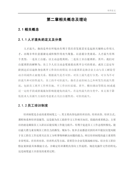 166030140_楚琦_[论文]沈阳正宸置业有限公司人才流失问题及对策研究.docx