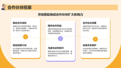 橙色3D风英语演讲比赛活动策划PPT模板