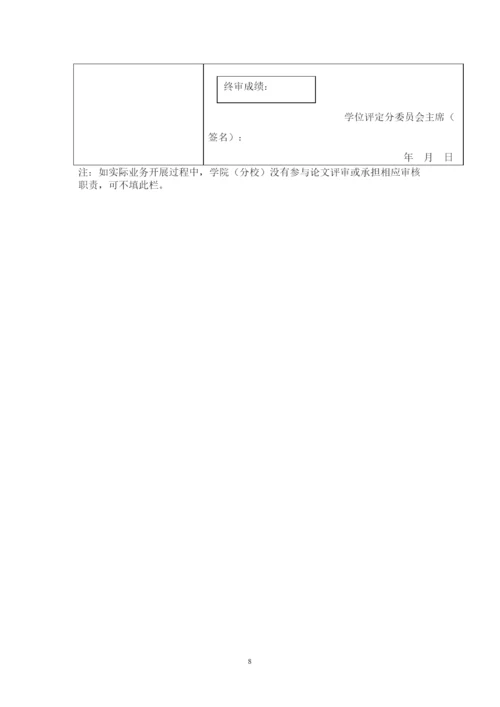 【精编】24336国开学位论文评审表.docx