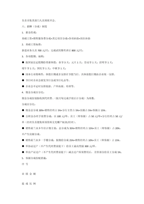 中介公司标准规章核心制度.docx