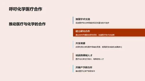 化学引领医疗革新