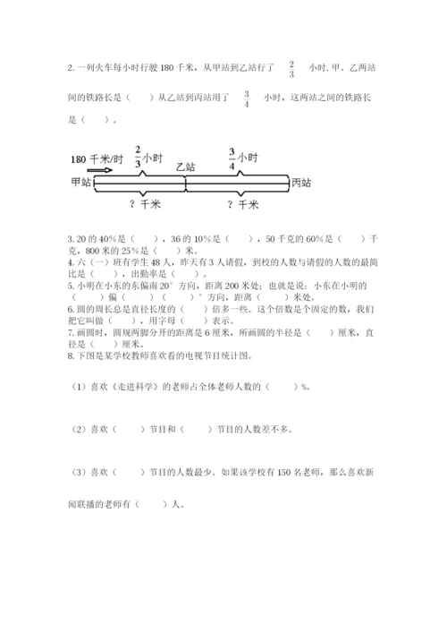 小学数学六年级上册期末考试试卷（考点提分）.docx