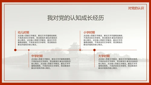 中国风预备党员转正答辩申请通用PPT课件