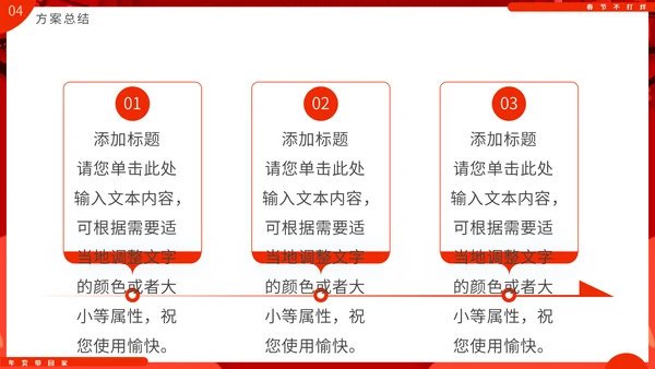 过年不打样春节营销活动促销方案通用PPT模板