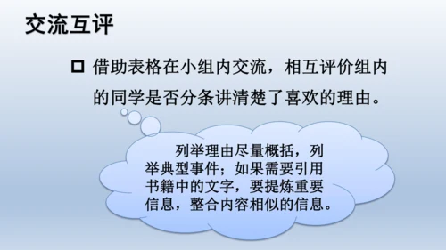 【同步课件】部编版语文五年级上册  口语交际  我最喜欢的人物形象  课件（一课时）