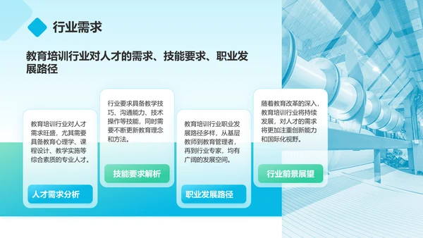 蓝色商务风我的大学生活与未来规划PPT模板