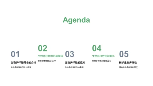 探索生物多样性