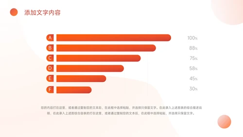 红色极简述职报告PPT模板