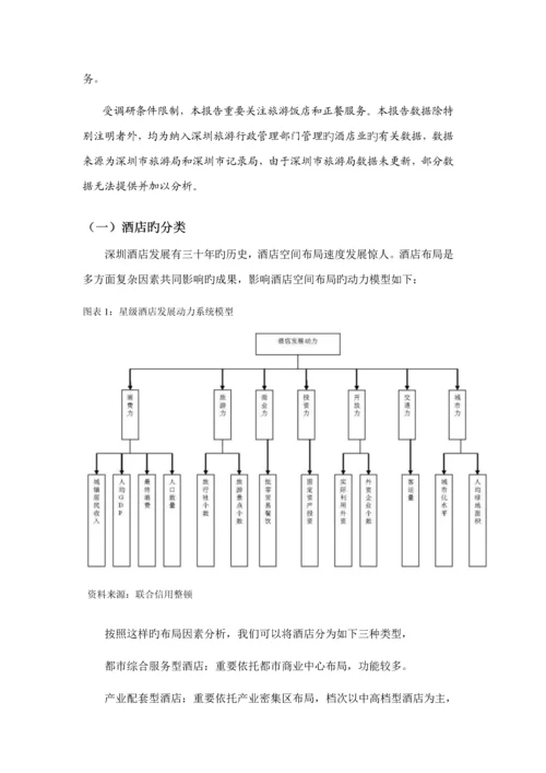 深圳住宿餐饮行业研究报告.docx