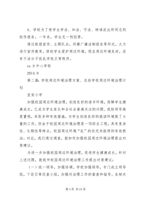 学校周边环境治理方案.docx