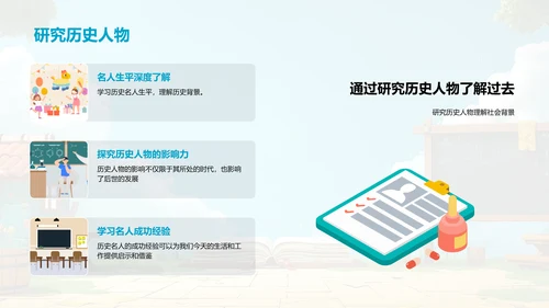 历史知识普及PPT模板