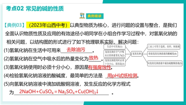 第十单元 酸和碱【考点串讲PPT】(共40张PPT)-2023-2024学年九年级化学中考考点大串讲