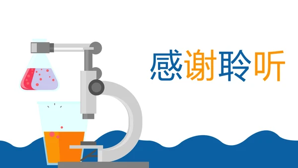 化学实验研究实验数据汇报PPT模板