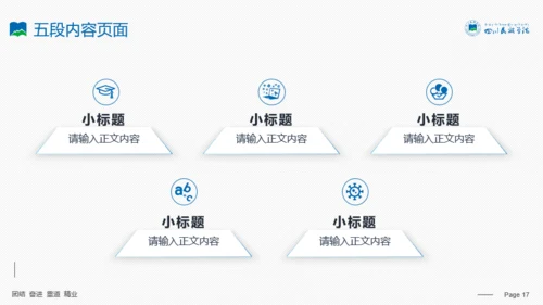 四川民族学院-李鸿锋-汇报答辩通用PPT模板