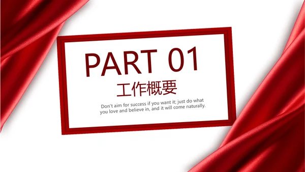 市场销售部年终述职汇报通用PPT模板
