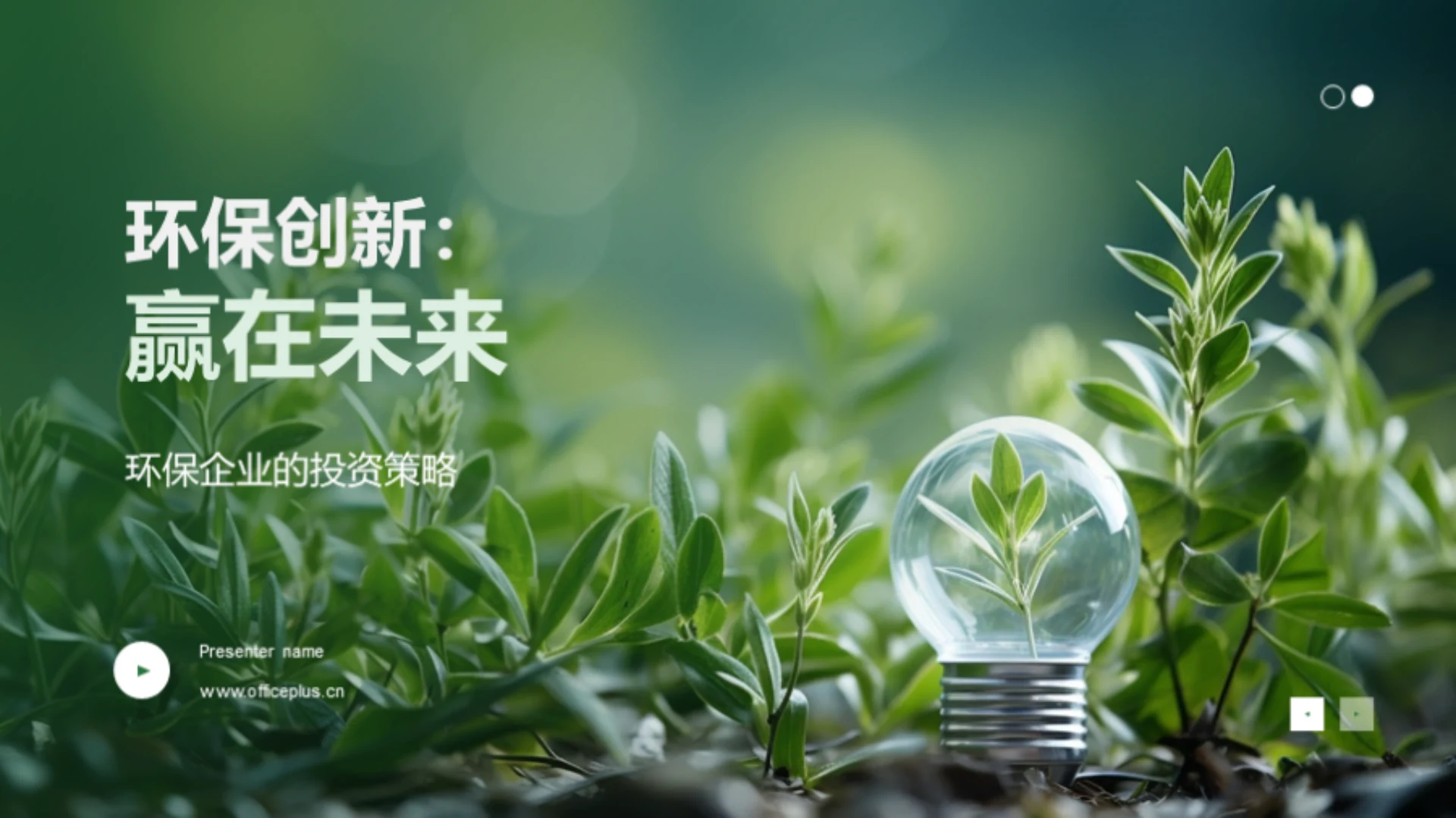 环保创新:赢在未来