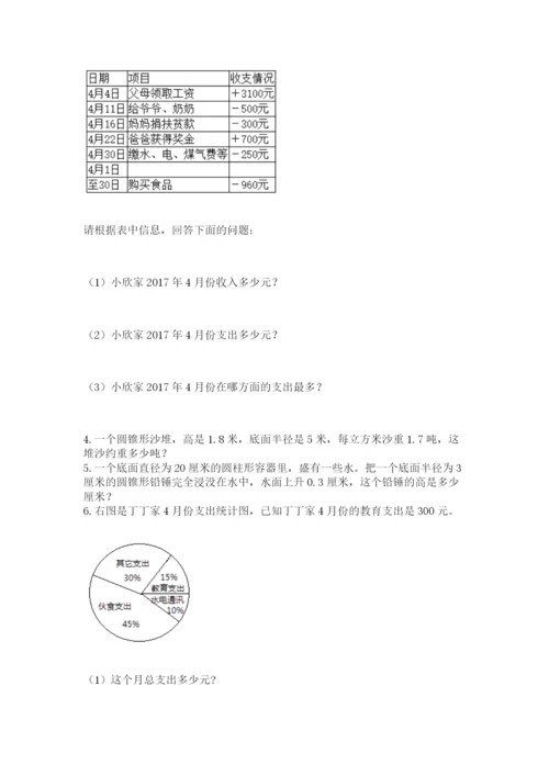 山东省济南市外国语学校小升初数学试卷及精品答案.docx