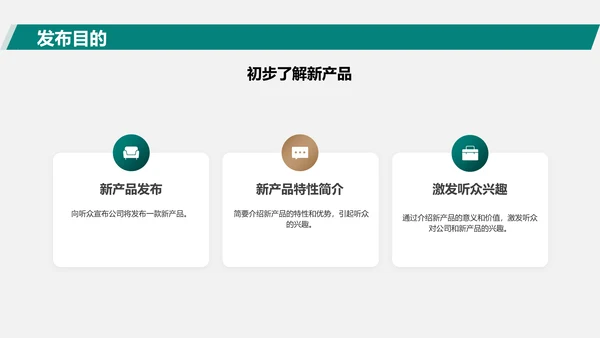 绿色简约高级通用发布会PPT模板