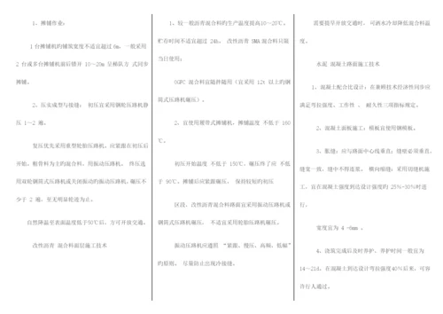 2023年二建市政实务重点考点版版.docx