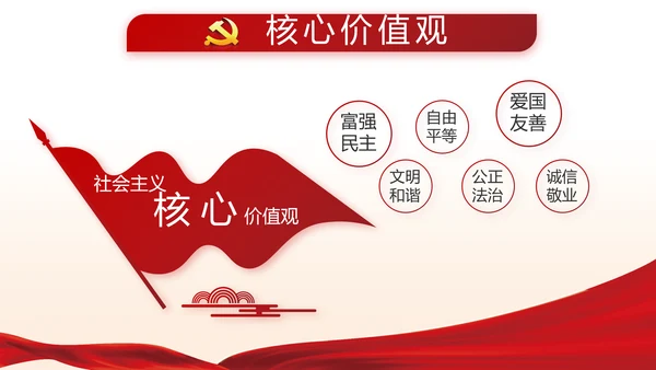 红色党建两会精神学习教育动态PPT