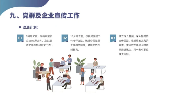 蓝色简约风对标分析培训课件