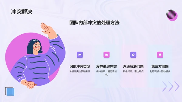 紫色酸性风个人简介PPT模板