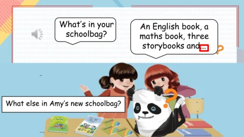 Unit 2 My schoolbag-A Let's learn（课件）-2024-2025学年人