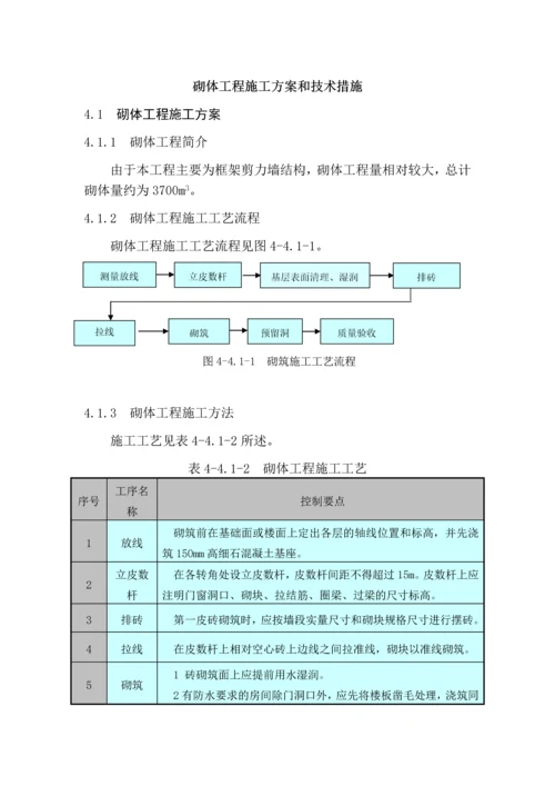 砌体施工方案.docx