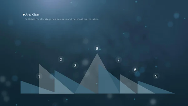 渐变星空商务通用PPT模板
