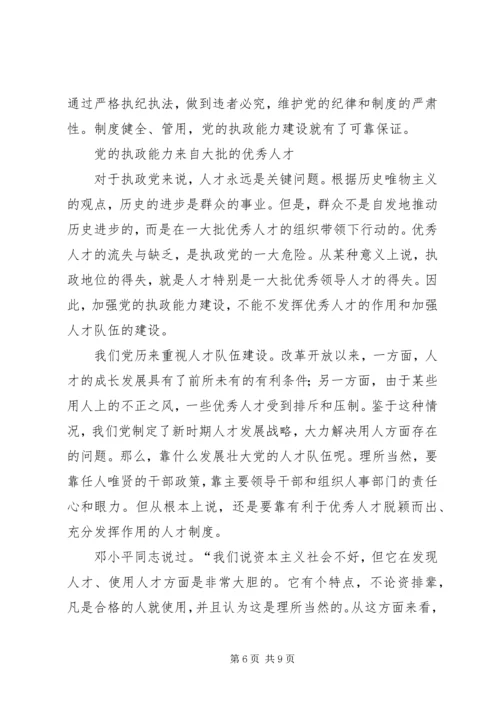 党的执政能力从哪里来.docx
