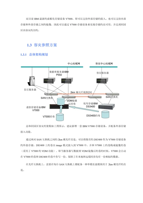 V存储高可用解决专题方案.docx