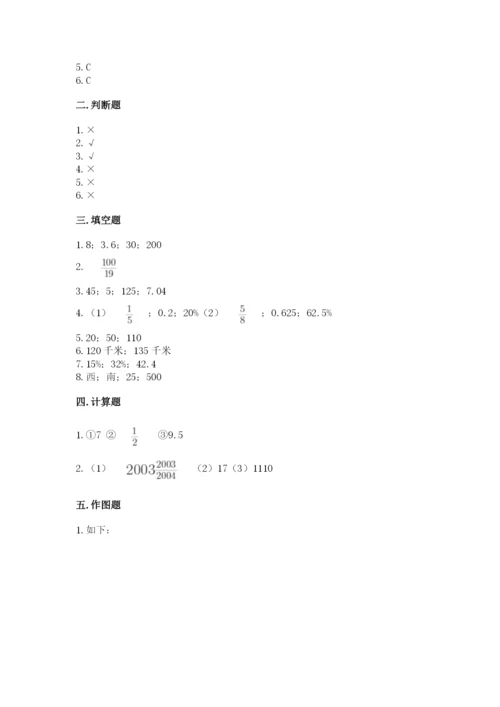 六年级数学上册期末考试卷及参考答案ab卷.docx