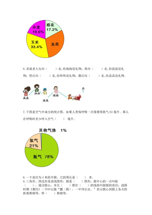 人教版六年级上册数学期末测试卷（a卷）word版.docx