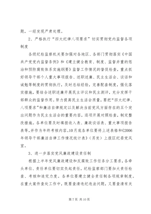 纪委党风室工作计划 (2).docx