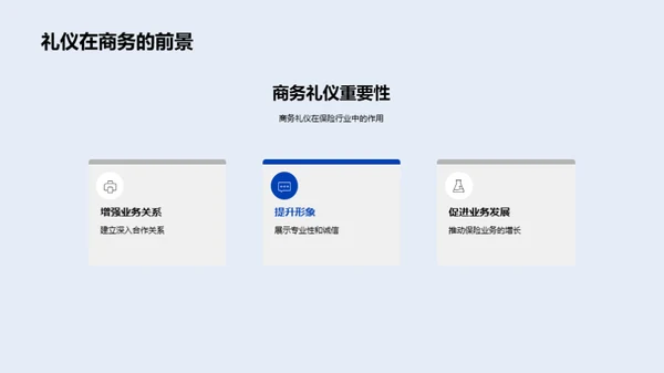 保险业商务礼仪解析