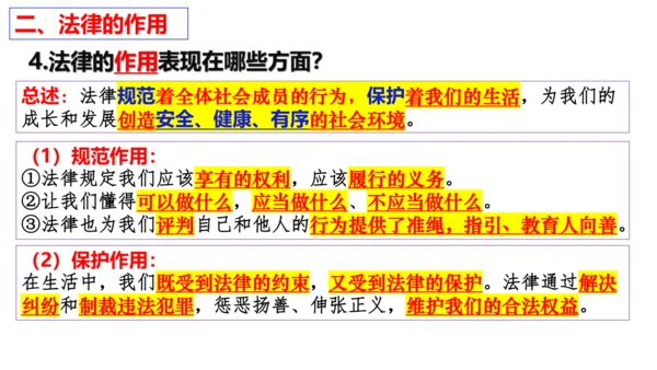 【新课标】9.2 法律保障生活课件【2024春新教材】（27张ppt）