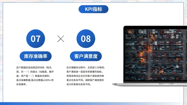商务实景仓储员工技能企业培训PPT模板