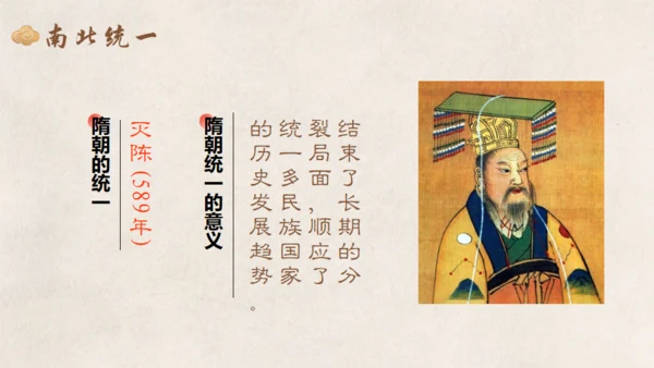 统一与灭亡教学课件通用PPT模板